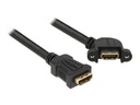 Delock Verlängerungskabel zum Einbau HDMI - HDMI, 0.25 m