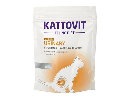 [90269082 1480705] Kattovit Trockenfutter Urinary Huhn, 1.25 kg