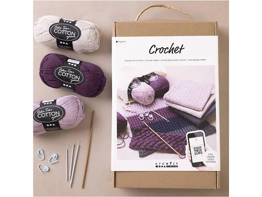 [90269161 1468153] Creativ Company Bastelset Häkeln