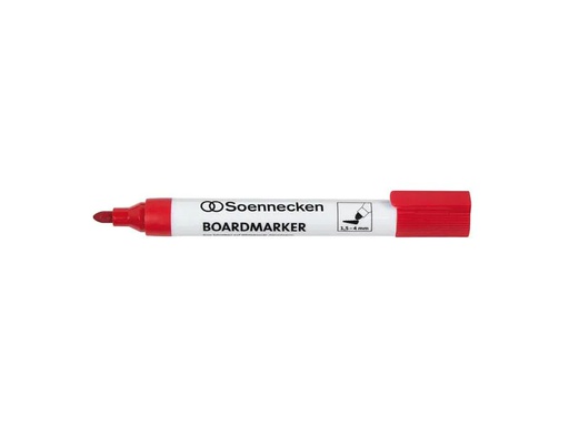 [90269237 1398668] Soennecken Whiteboard-Marker 4 Stück, Blau/Grün/Rot/Schwarz