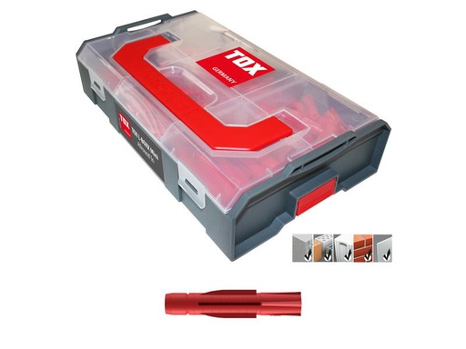 [90269249 1474399] Tox-Dübel Dübel Sortiment L-Boxx Mini Allround Tri, 266 Stück