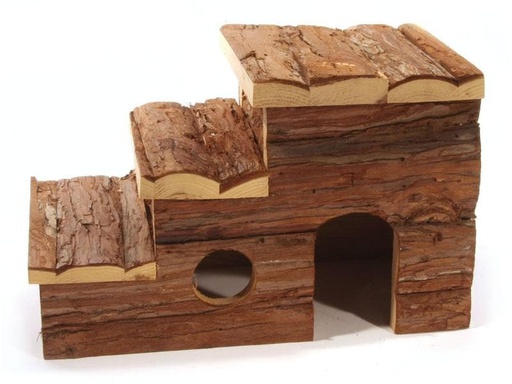 [90269299 1479897] SwissPet Hamsterhaus mit Treppendach