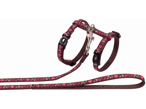 [90269369 1480146] Nobby Katzenhalsband Garnitur Love, Rot