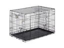 ferplast Transportbox Dog-Inn-90, faltbare Metallbox
