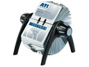 DURABLE Visitenkartenhalter Visifix Flip Schwarz