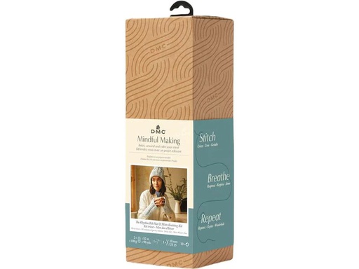 [90270038 1477203] DMC Strickset Mindful Making Rhythmische Rippe Duo