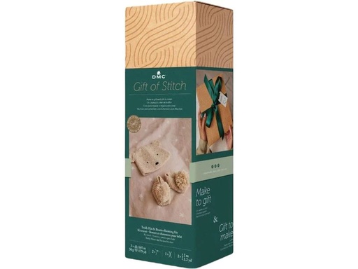 [90270050 1477175] DMC Strickset Gift of Stich Teddymütze und Schuhe