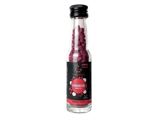 [90270063 1475570] TEABALLS Teaballs Hibiskus Black Selection 30-75 Tassen