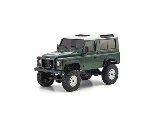 [90270301 1448505] Kyosho Scale Crawler Mini-Z Land-Rover D90, Coniston Green ARTR