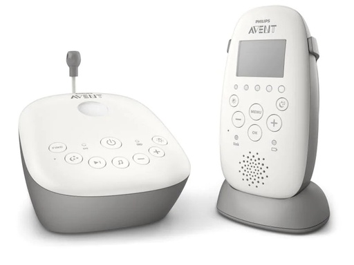 [90046330 803591] PHILIPS AVENT Babyphone Smart-Eco mit Sternenhimmel-Projektor SCD733/26