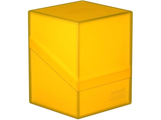 [90270755 1416623] Ultimate Guard Kartenbox Boulder Deck Case Standardgrösse 100+ Bernstein