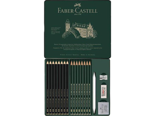 [90270836 1486157] Faber-Castell Graphitstift Pitt 20er Metalletui