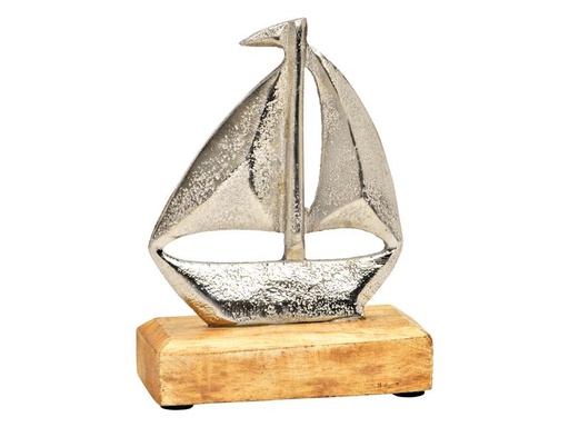 [90270856 1426910] G. Wurm Aufsteller Segelboot 13 cm