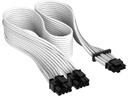 Corsair Premium 12+4-Pin 12VHPWR 600 W Kabel Weiss
