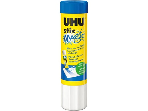 [90271057 1495173] UHU Klebestift Magic 1 Stück, 21 g, Blau