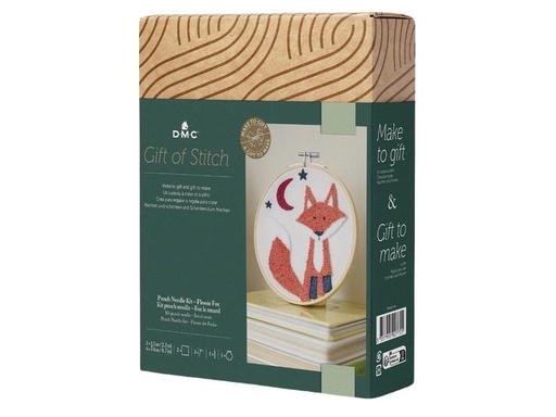 [90271208 1477165] DMC Stickset Gift of Stich Fuchs Flossie, Ø 15.7 cm