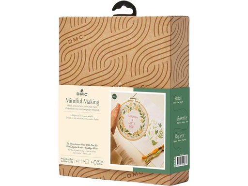 [90271211 1477185] DMC Stickset Mindful Making Duo Blumenkranz, Ø 15.7 cm
