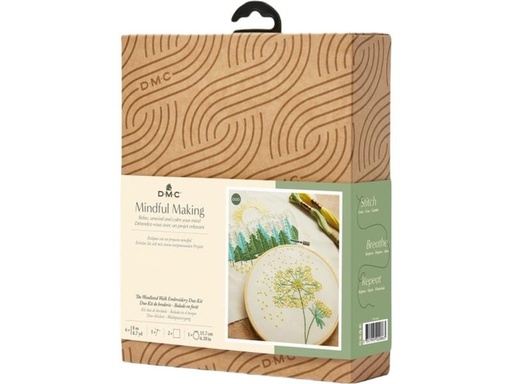 [90271219 1477179] DMC Stickset Mindful Making Duo Waldspaziergang, Ø 15.7 cm