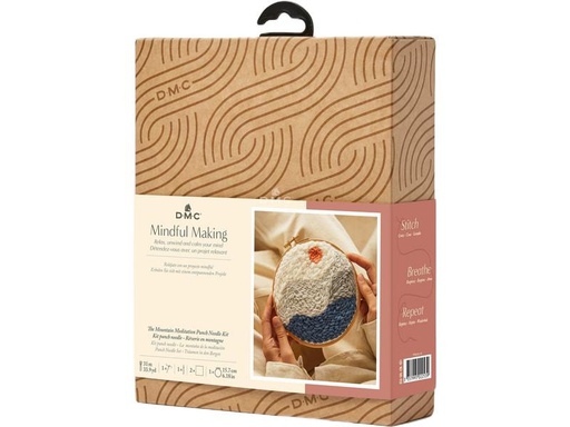 [90271294 1477194] DMC Stickset Mindful Making Berggipfel, Ø 15.7 cm