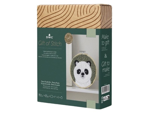 [90271315 1477164] DMC Stickset Gift of Stich Panda Patrick, Ø 15.7 cm
