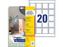 Avery Zweckform QR Code Etiketten 45 x 45 mm, 25 Blatt
