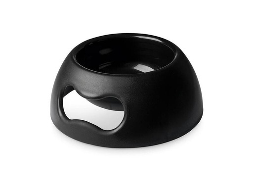 [90271730 1457149] United Pets Kunststoffnapf Pappy Bowl S, 0.35 l, Schwarz
