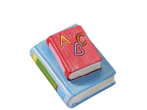 [90271745 1476903] HobbyFun Mini-Utensilien Bücher Rot/Hellblau