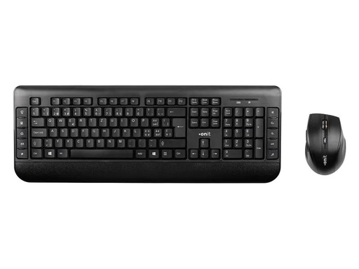[90271894 1395631] onit Tastatur-Maus-Set Wireless CH-Layout