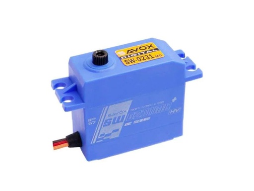 [90271909 1497090] Savöx Standard Servo SW-0231MG+ 15 kg, 0.17 s, Wasserdicht