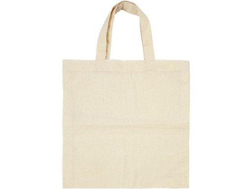 [90046493 657720] Creativ Company Stofftasche 27.5 x 30 cm 5 Stück, Beige