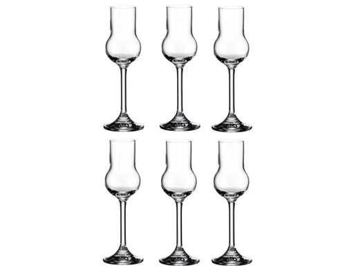 [90046498 779645] Montana Likörglas Pure 60 ml, 6 Stück, Transparent 
