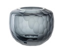 Leonardo Vase Bellagio 10 cm, Anthrazit