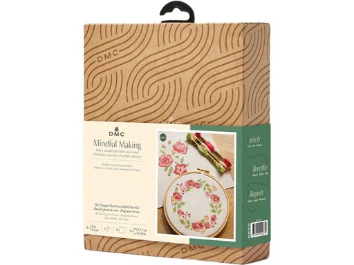 [90272070 1477184] DMC Stickset Mindful Making Duo Rosenduft, Ø 15.7 cm