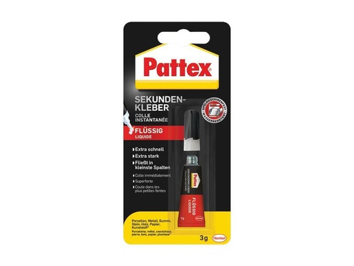[90272078 1407101] Pattex Sekundenkleber PSK1C 1 x 3 g, Transparent