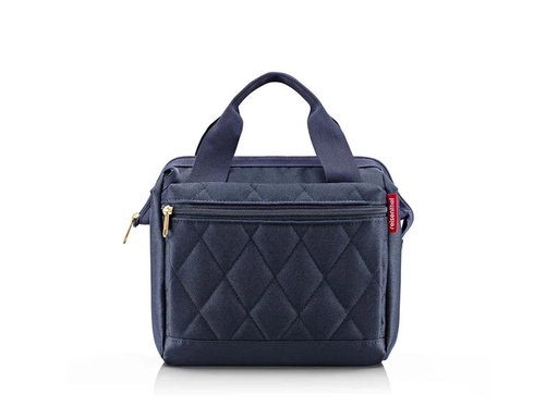[90272245 1421915] Reisenthel Umhängetasche Allrounder Cross Rhombus Midnight Gold
