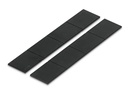 Styro Schubladenelement Unterteilung 2 Stück, Schwarz