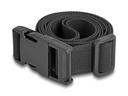Delock Koffergurt verstellbar, Schwarz, 1.5 m, 2 Stück