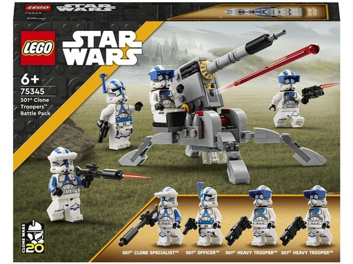 [90272532 1468545] LEGO® Star Wars 501st Clone Troopers Battle Pack 75345