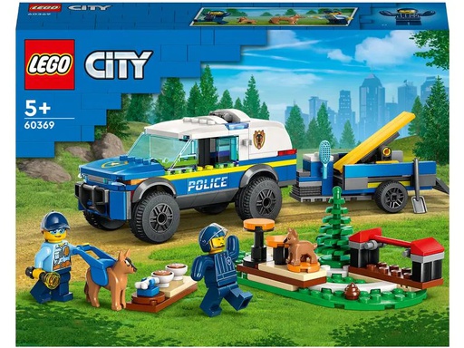 [90272575 1468510] LEGO® City Mobiles Polizeihunde-Training 60369