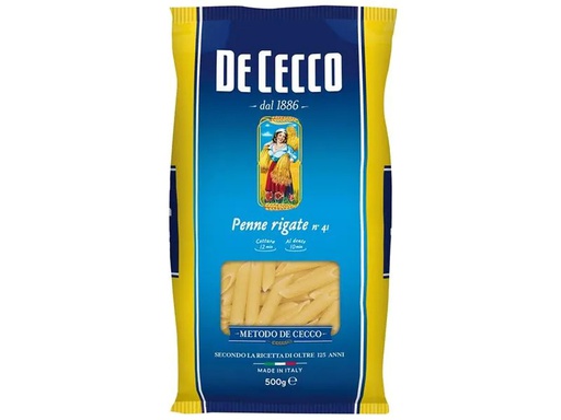 [90272677 1499871] De Cecco Teigwaren Penne rigate Nr. 41 500 g
