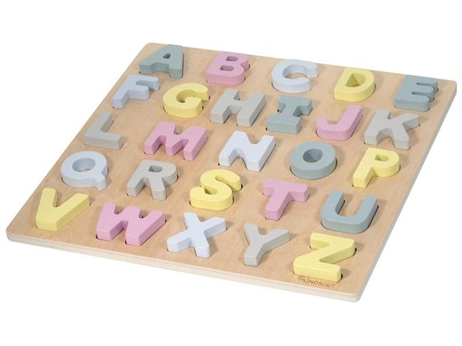 [90272736 1161752] Kindsgut Baby Holzpuzzle ABC – Puzzle Hanna