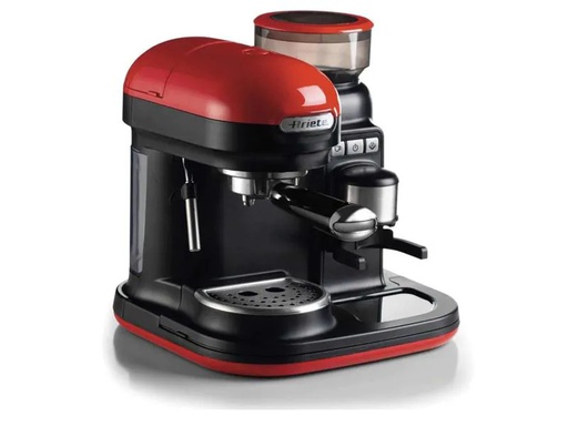 [90272756 1501131] Ariete Portionskaffeemaschine MODERNA Rot/Schwarz