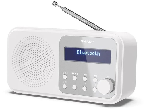 [90272773 1489006] Sharp DAB+ Radio DR-P420 – Weiss
