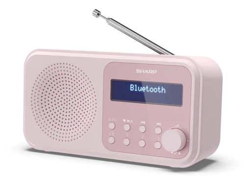 [90272832 1489005] Sharp DAB+ Radio DR-P420 – Pink