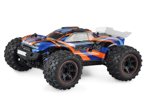 [90272865 1494624] Amewi Truggy Hyper GO Brushed 4WD, Blau/Orange 1:16, RTR