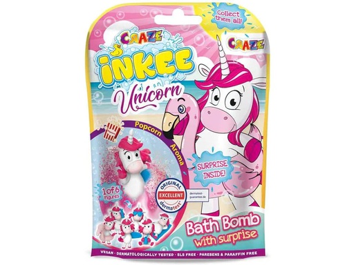 [90272904 1494707] Craze Badekugel Inkee – Unicorn Beach 1 Stück