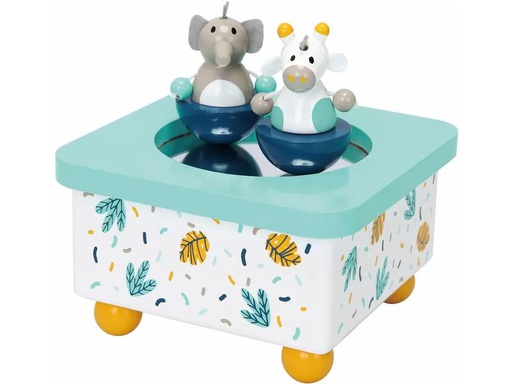 [90272934 1494734] Spielba Holzspielwaren Musikspieldose Elefant &amp; Giraffe