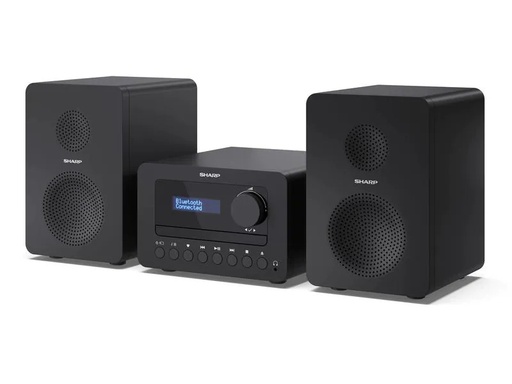[90272950 1489010] Sharp Micro-HiFi Anlage XL-B520D – Schwarz