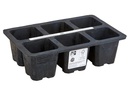 Fair Zone Saatgutschale Seed Tray XL 6 x 6 cm