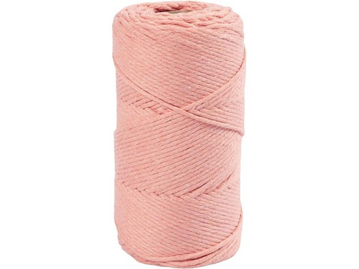[90273016 1468182] Creativ Company Baumwollgarn Macramé Kordel Rosa